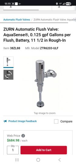 Zurn Automatic Flush Valv