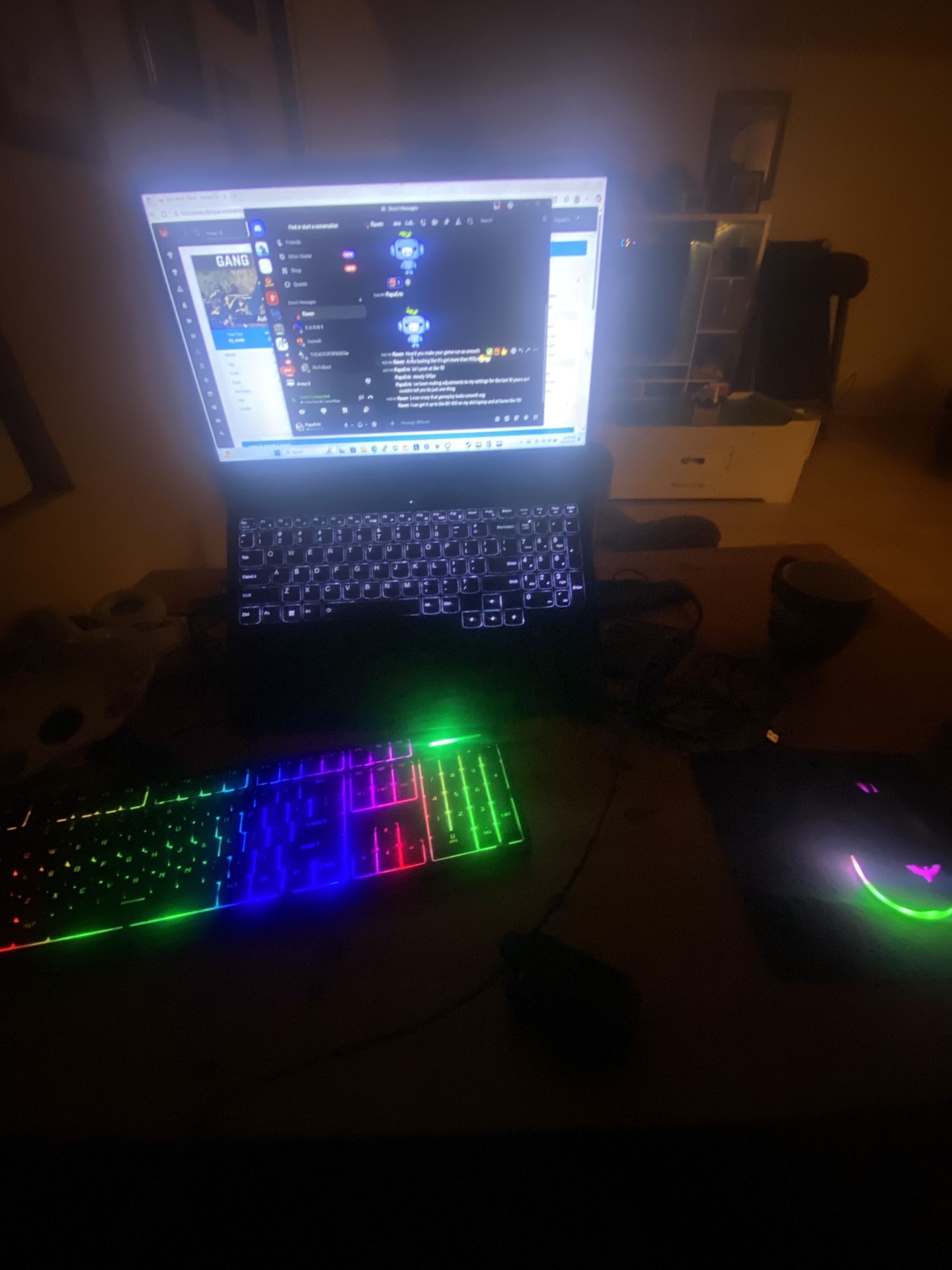 Gaming Laptop Setup