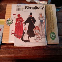 Two Costume sewing Patterns Cut
