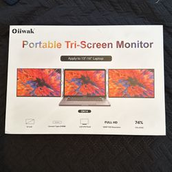 Brand New Tri-screen Monitor 