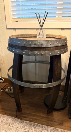 FREE 3 Wine Barrel Side Tables