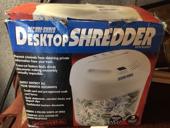 Desktop Shredder