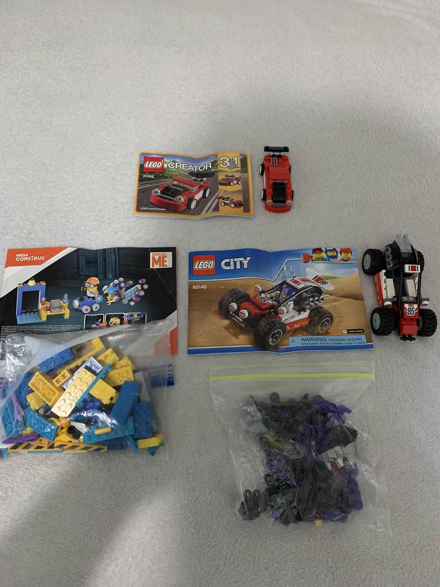 4 Mini Lego Sets