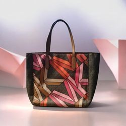 MK Michael Kors Signature SINCLAIR Large East West Tote Bag