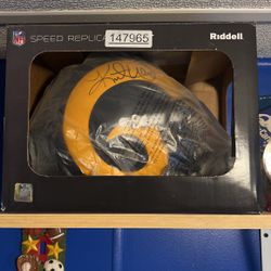 Autographed Helmet