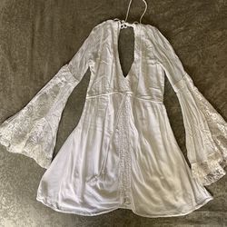 Abercrombie & Fitch Lace Boho Mini Dress Size Small