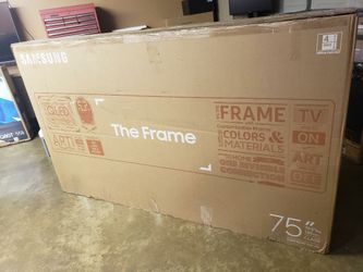 Tv Samsung 75", The Frame, LS03T, 2020 Model, Dynamic Cristal Color, HDR, Excellent
