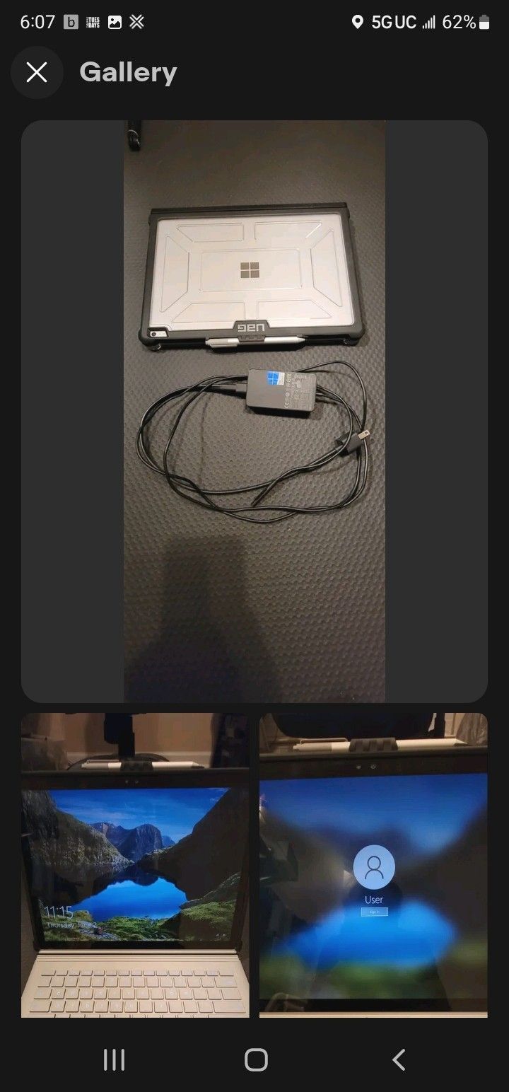 Microsoft Surface Book 13.5" (128GB SSD, Intel Core i5-6300U, 2.40GHz, 8GB RAM)