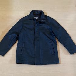 Mercedes-Benz Men Leather Jacket Rare Find