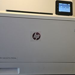 Color Laser Jet Pro M452dw Printer $325 Or Best Offer 