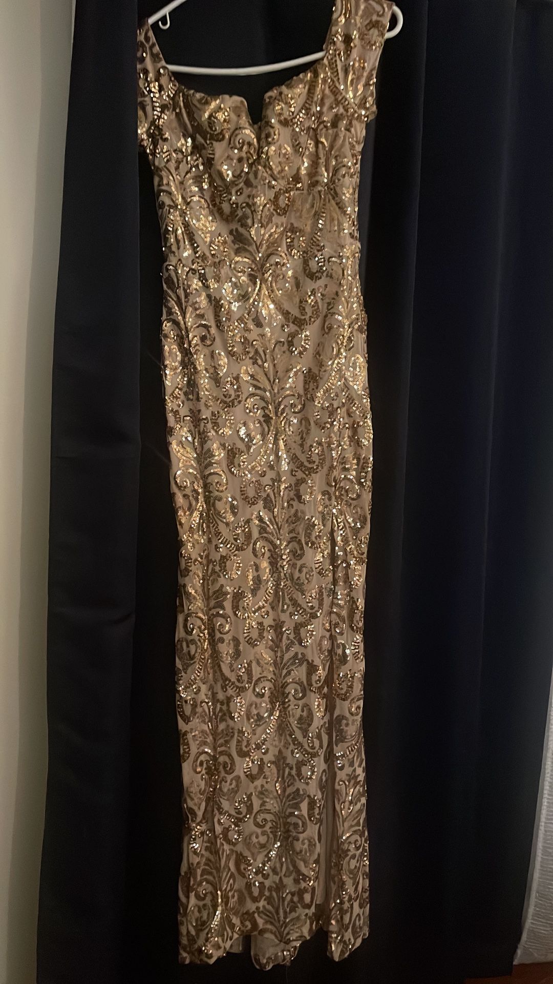 Gold Dress