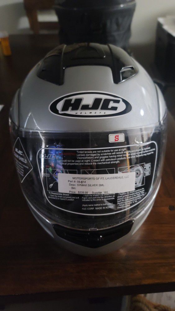New HJC Motorcycle Helmet 