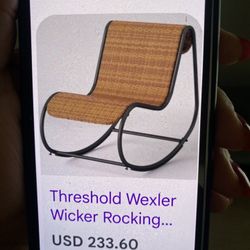 brand new target brand patio rocking  chair 