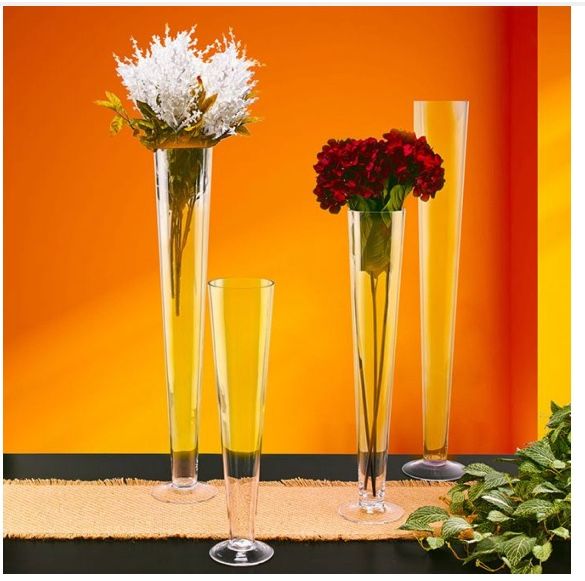 24” Pilsner Vases - 32 Available, Floral Design, Wedding, DIY Event Planning