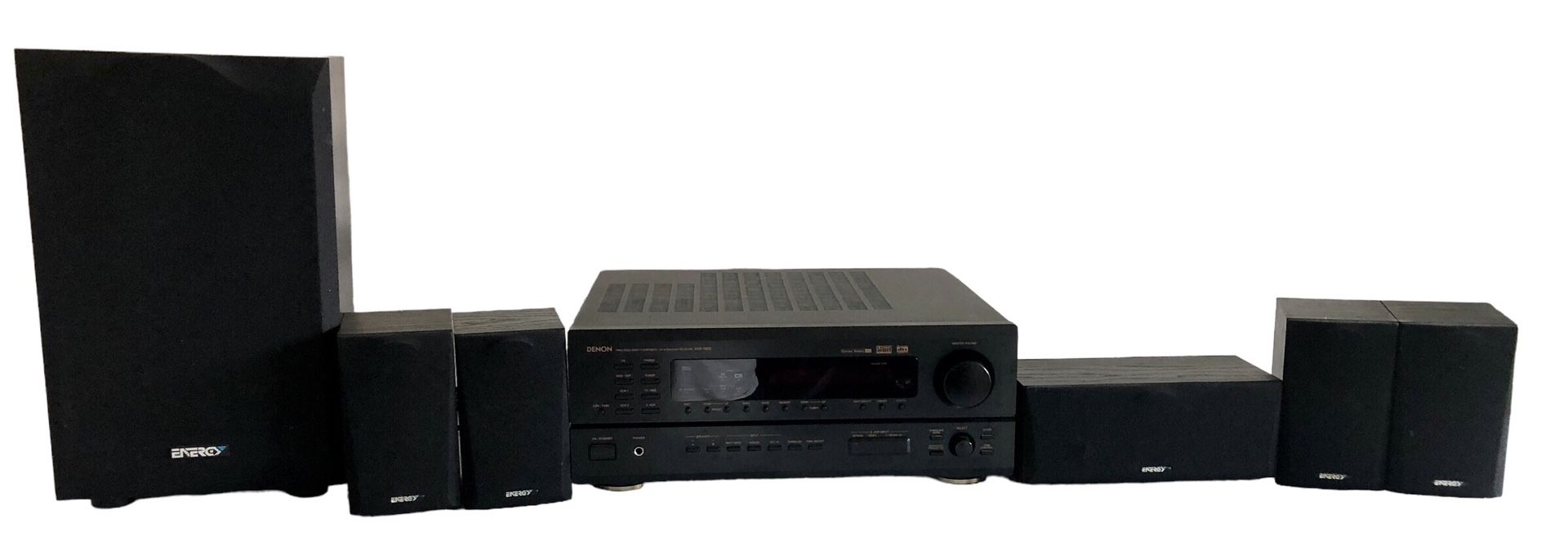 Denon AVR 1802 5-1 Surround Sound Receiver With Energy Take 5 -1 Speakers System