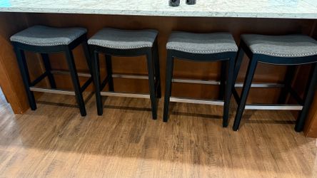 Madison Park Counter Height Bar Stools – Set of 4