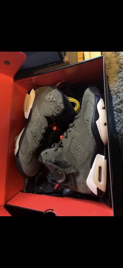 Jordan 6 cactus Jack Travis Scott (OLIVE) size 11