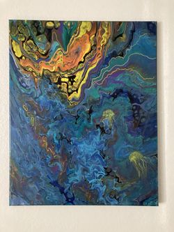 Abstract Acrylic Art 