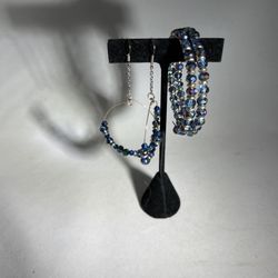 Crystal Earrings &Bracelet NEW