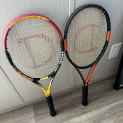 Wilson Carbon Tennis Rackets
