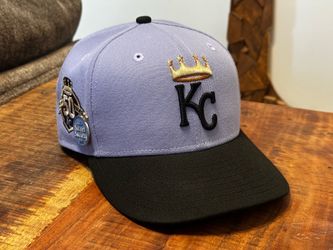 Kansas City Royals Fitted Hat “Lavender” 7 1/8
