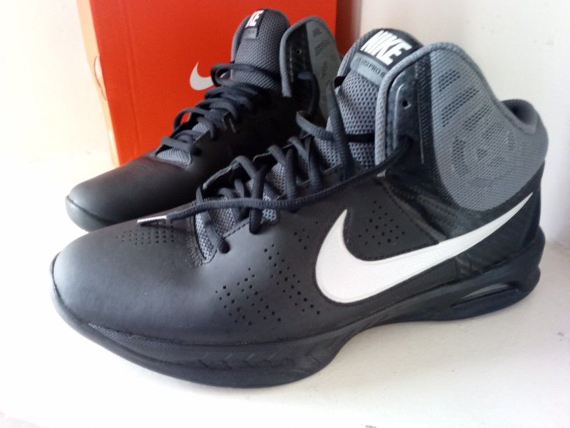 Nike Air Visi Pro 8 High Top Black Shoes