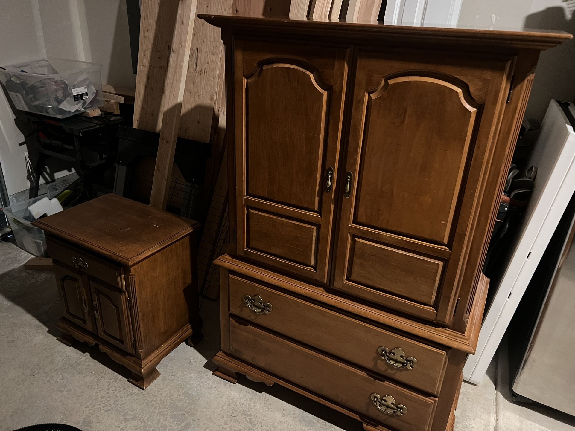 Dresser and Night Stand