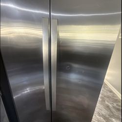 Whirlpool Side-by-Side Refrigerator — Stainless Steel