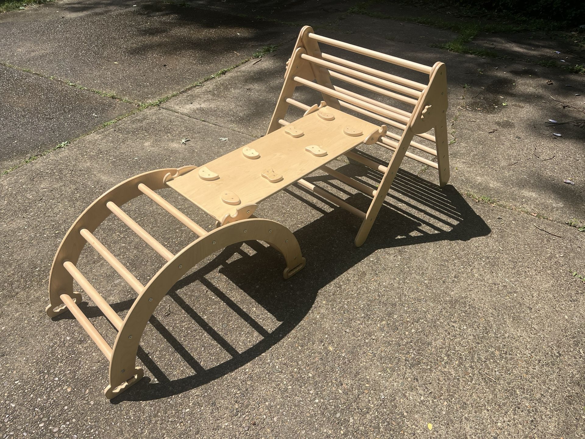 Montessori 4-in-1 Climber Set.