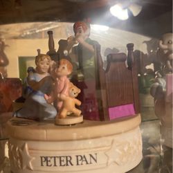 Vintage Disney Music Box Peter Pan