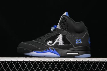 wake NY x Air Jordan 5 BlackRacer Blue 2