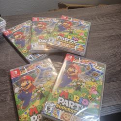 Super Mario Party Super Stars New Sealed Nintendo Switch Games 