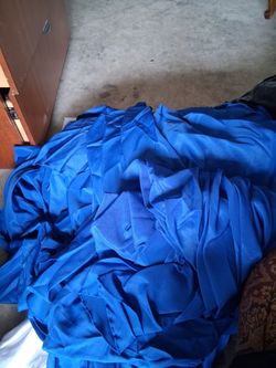 Blue Fabric $3 each sheet