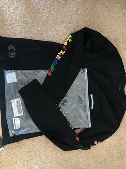 Chrome Hearts Multi Color Cemetery Cross T-Shirt "Black" Size Small