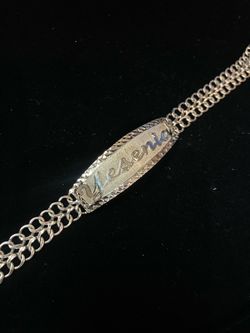 10k gold bracelet #111467-1 MJ