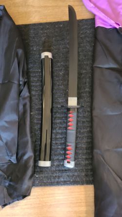 Demon Slayer Tanjiro Kamado Cosplay Nichirin Blade Sword Halloween Costume