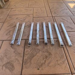 17” Heavy Duty Stainless Steel Drawer Slides. 150 Lbs Capacity.