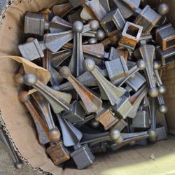 Cast Iron Spear Tops Ornaments 