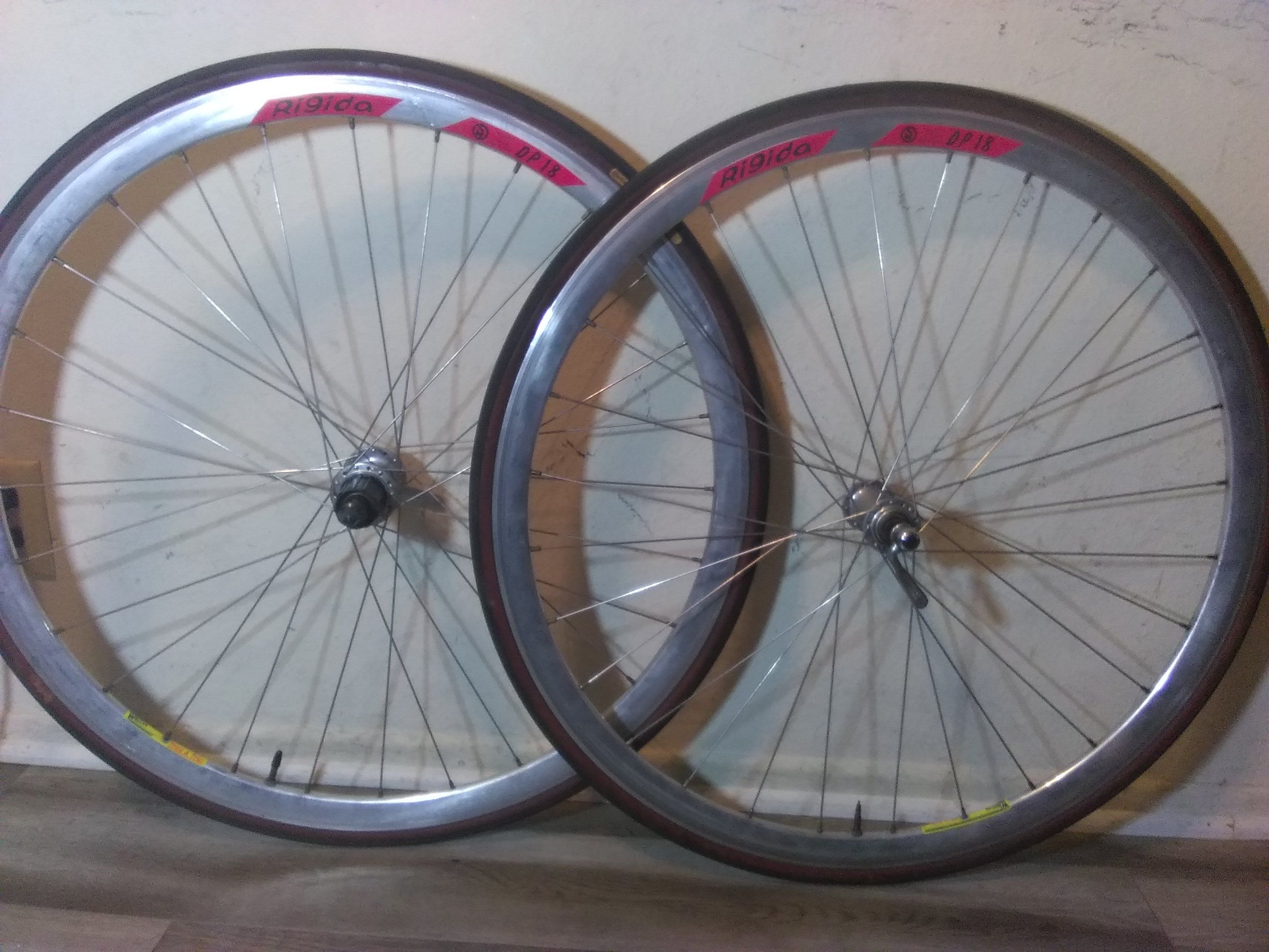 RIGIDA DP18 BICYCLE WHEEL SET