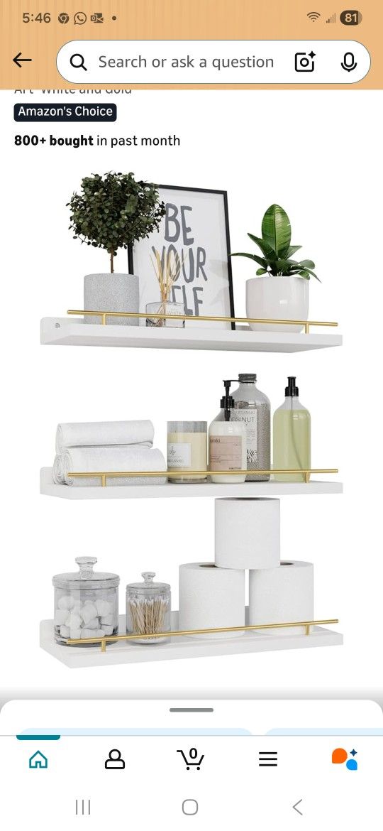 Floating Shelves
