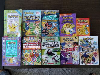Pokemon Bundle Scholastic book's with posters