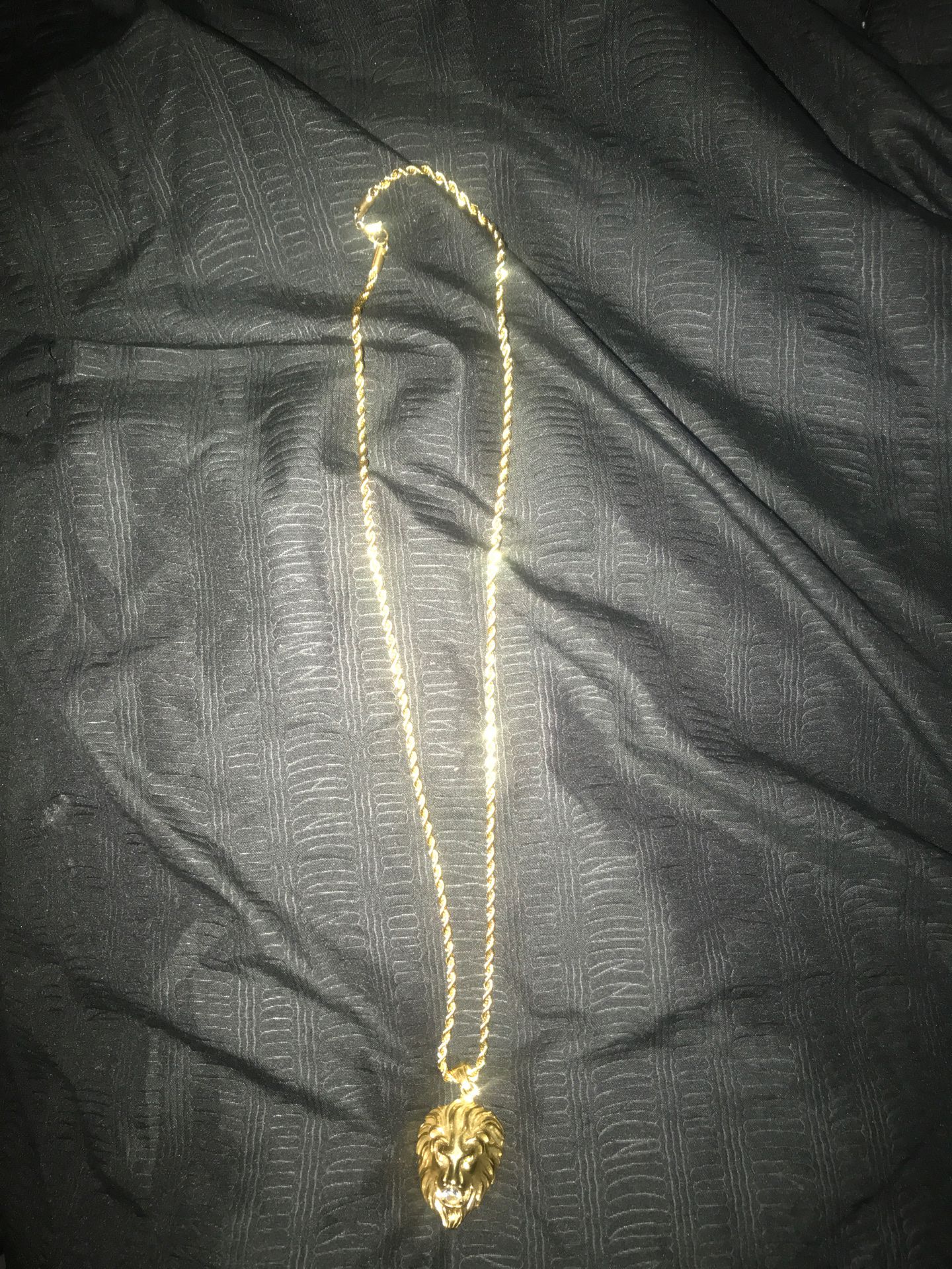 40 gold chain (stainless steel)