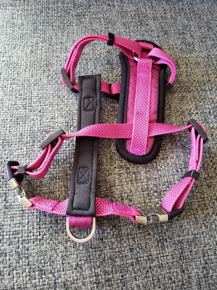 New Pink Dog Kong Harness