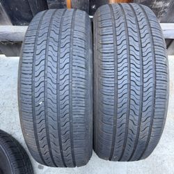 2 Firestone Tires 225/55/18