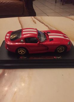 Viper GTS coupe1987 burago collectible