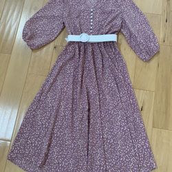 Pink summer dress .new . Size 16/18 