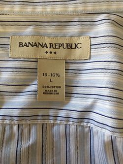 Banana republic dress shirt mint condition