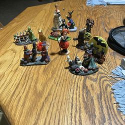 Halloween Village Figures