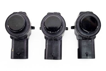 2019-2021 Honda Passport Rear Bumper Single Parking Assist Sensor Black Set(3),