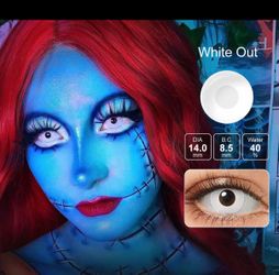 White Out Cosplay Lenses